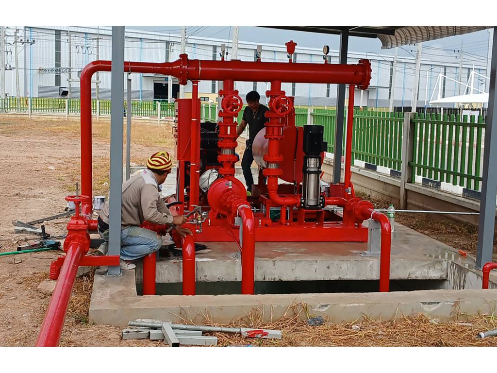 เครื่องสูบน้ำดับเพลิง 500 GPM 125PSI