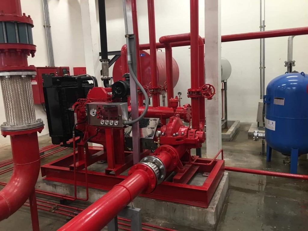 ปั๊มดับเพลิง Fire pump 750GPM